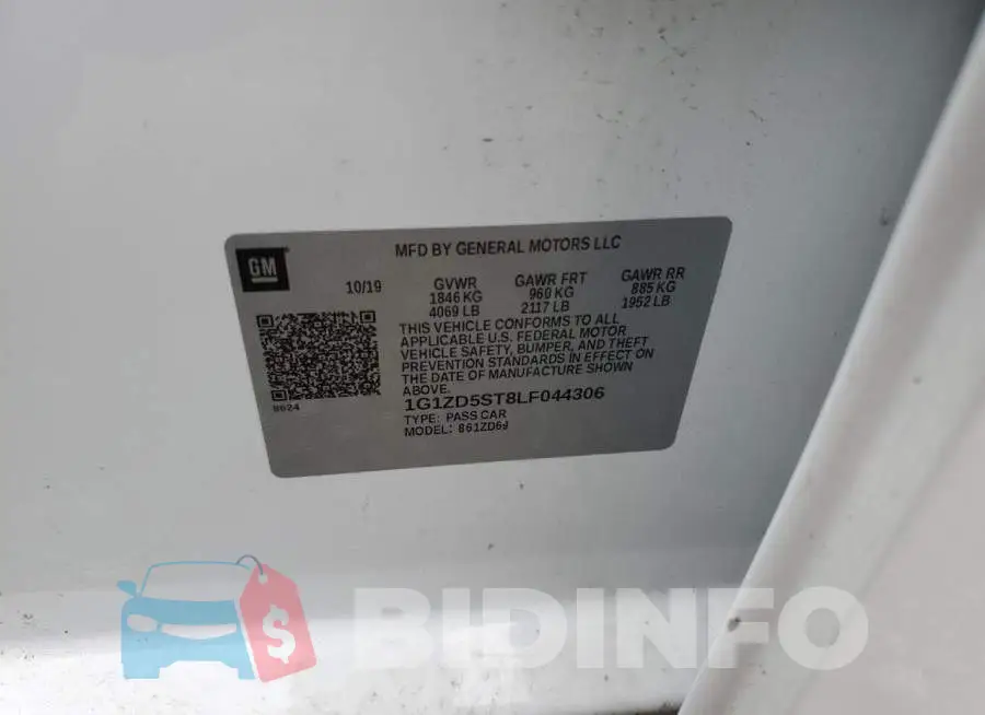 1G1ZD5ST8LF044306 Photo# 12
