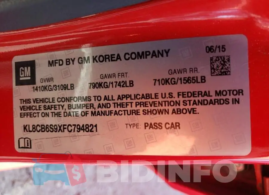 KL8CB6S9XFC794821 Photo# 12