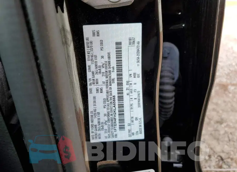 1FTER4FH2KLA65868 Photo# 12