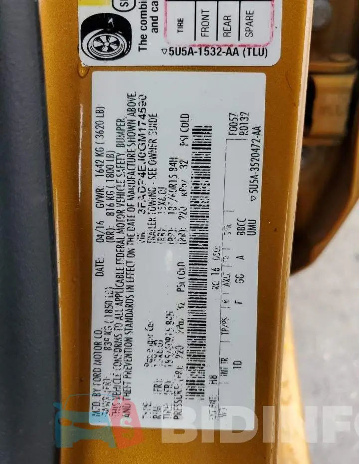 3FADP4EJ0GM174590 Photo# 12