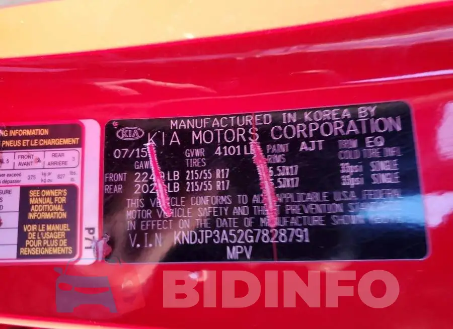 KNDJP3A52G7828791 Photo# 12