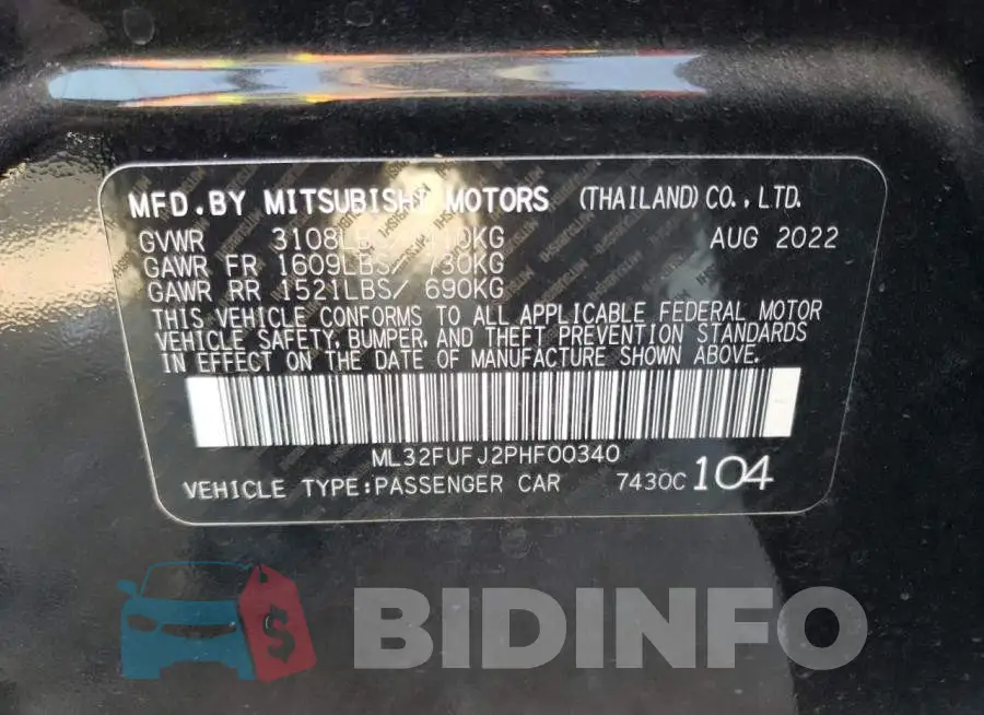 ML32FUFJ2PHF00340 Photo# 12