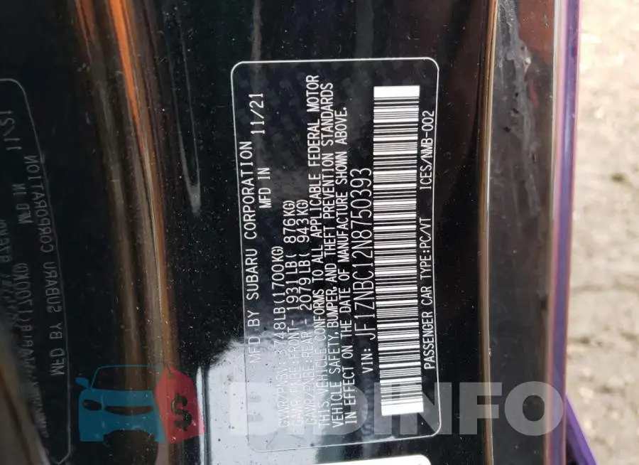 JF1ZNBC12N8750393 Photo# 13