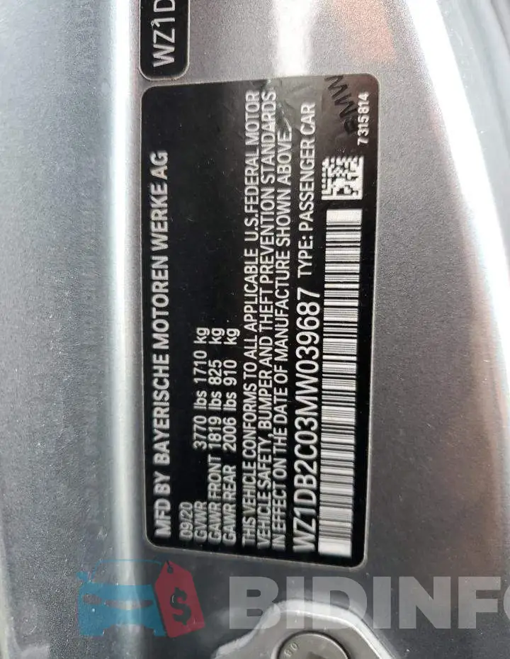 WZ1DB2C03MW039687 Photo# 12