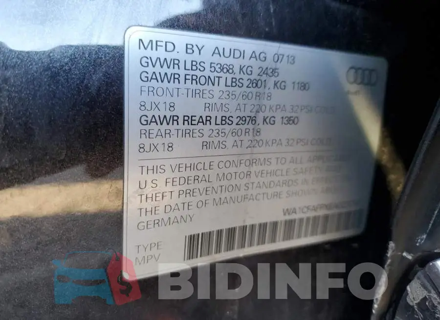WA1CFAFPXEA023741 Photo# 13
