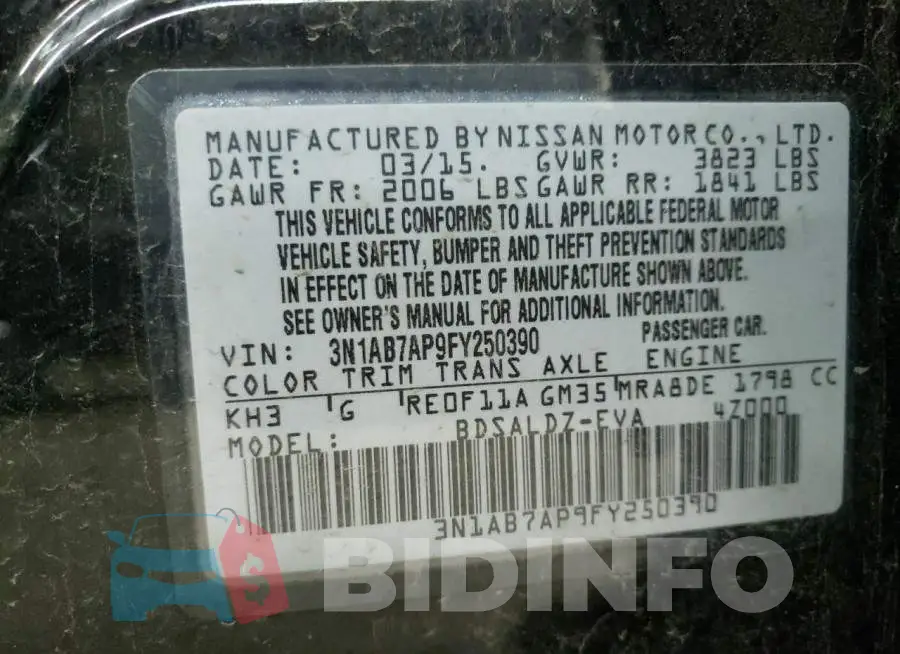 3N1AB7AP9FY250390 Photo# 13