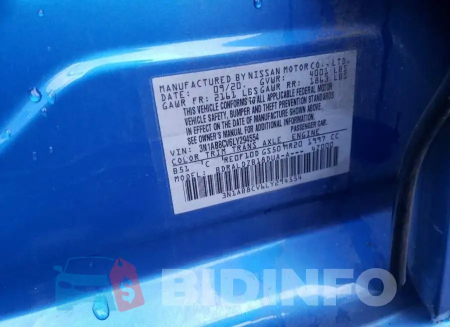 3N1AB8CV6LY294554 Photo# 12