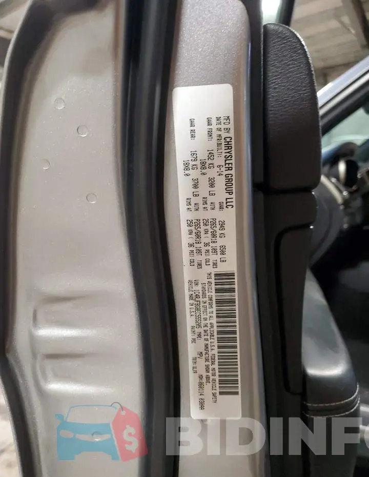 1C4RJFBG8EC555205 Photo# 12