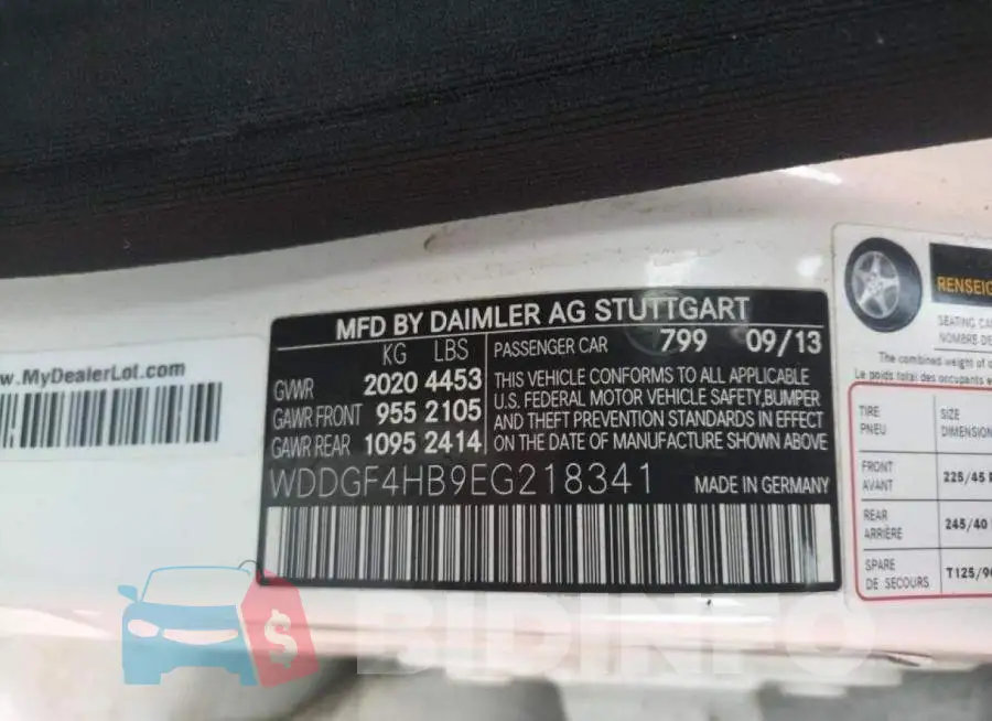 WDDGF4HB9EG218341 Photo# 12