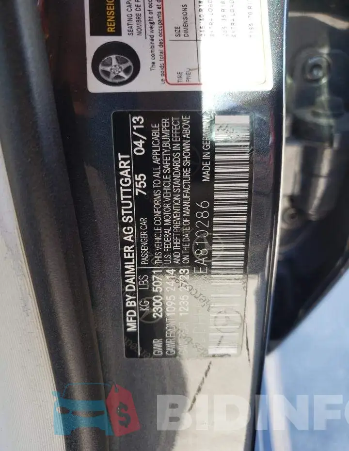 WDDHF5KBXEA810286 Photo# 12
