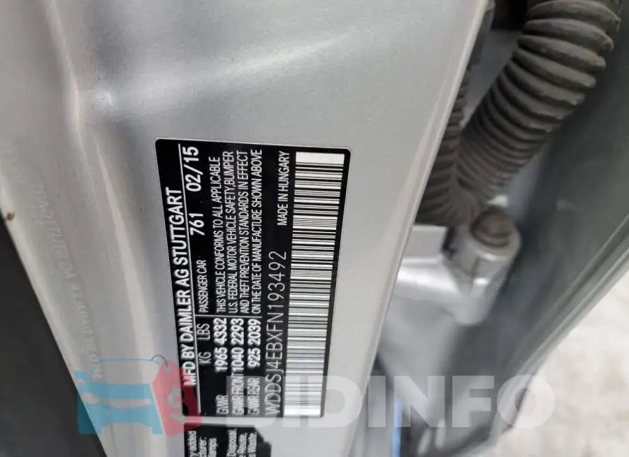 WDDSJ4EBXFN193492 Photo# 12