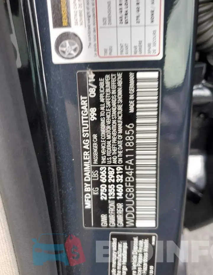 WDDUG8FB4FA118856 Photo# 12