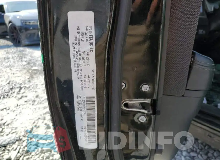 2C3CDXBG5GH292789 Photo# 10