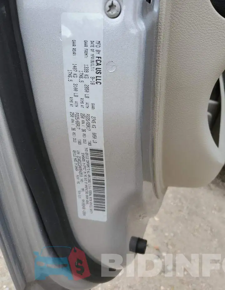2C4RDGCGXKR542910 Photo# 13