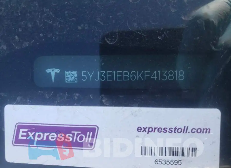 5YJ3E1EB6KF413818 Photo# 12