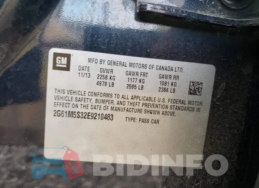 2G61M5S32E9210483 Photo# 12