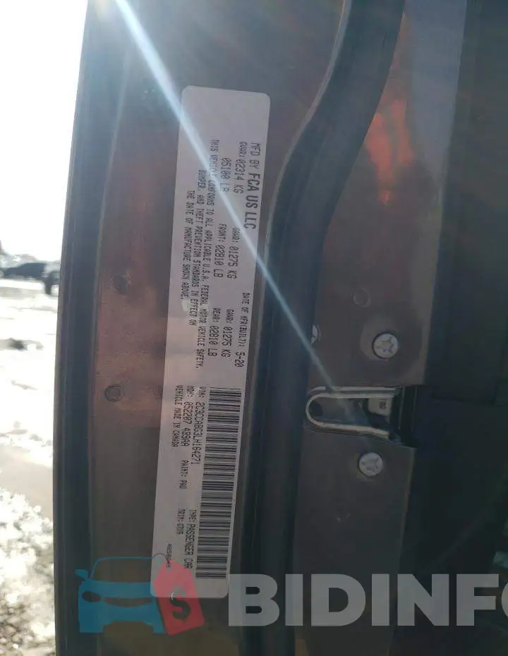 2C3CCABG3LH164271 Photo# 12