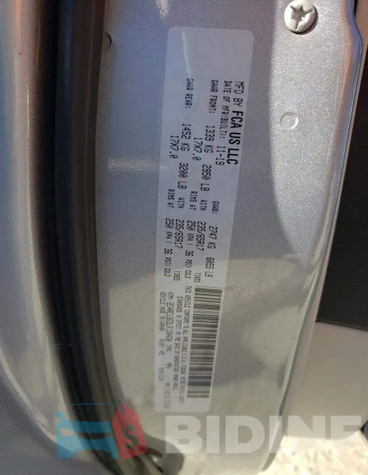 2C4RC1BG3LR130430 Photo# 14