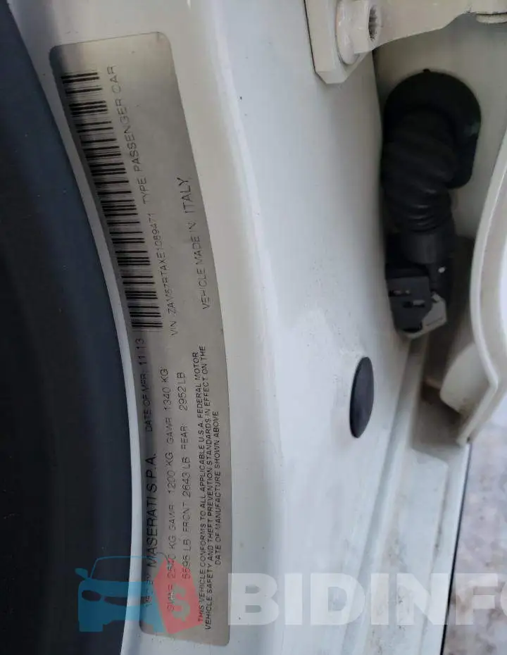 ZAM57RTAXE1089471 Photo# 12
