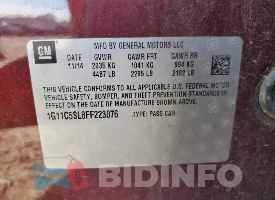 1G11C5SL8FF223076 Photo# 12