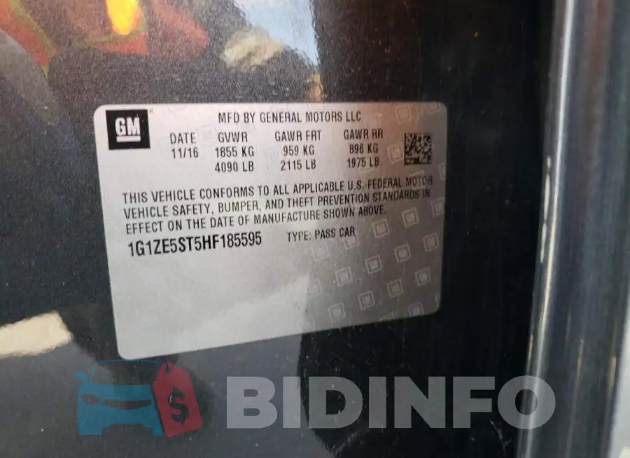 1G1ZE5ST5HF185595 Photo# 12