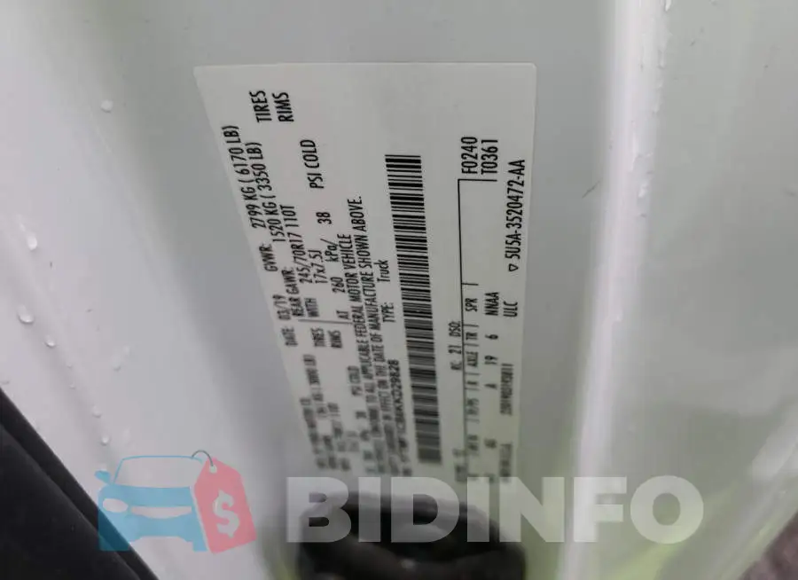 1FTMF1CB6KKD29828 Photo# 12