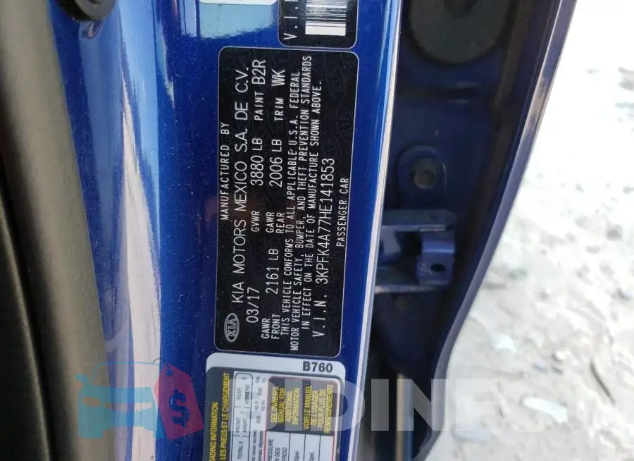 3KPFK4A77HE141853 Photo# 12