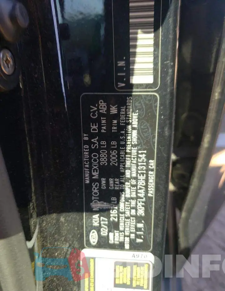 3KPFL4A78HE131541 Photo# 12