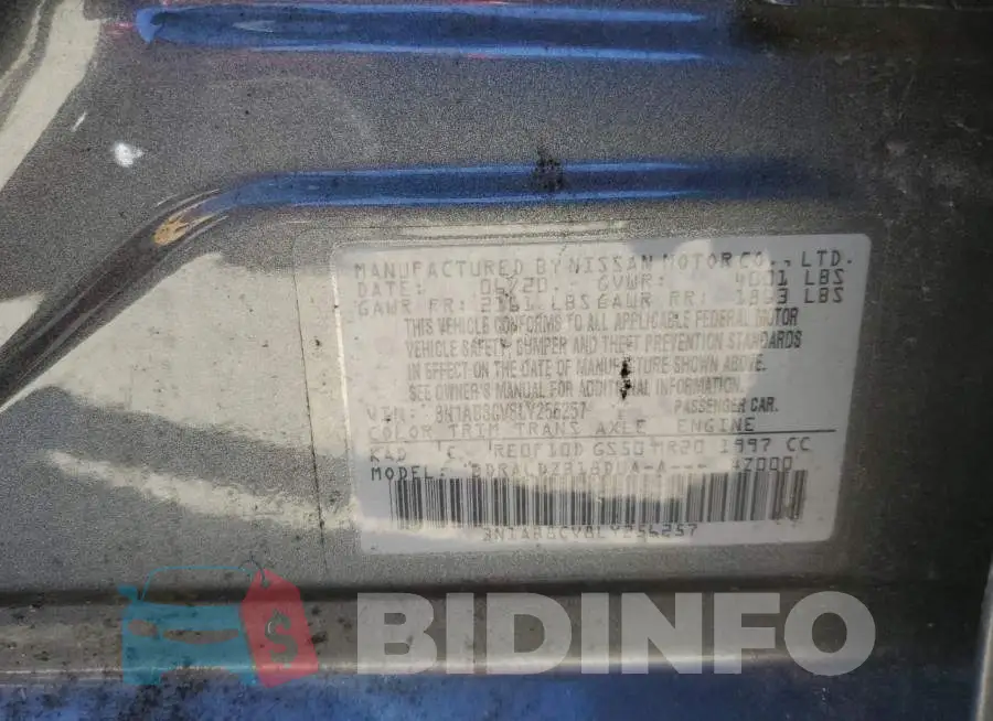 3N1AB8CV8LY256257 Photo# 12