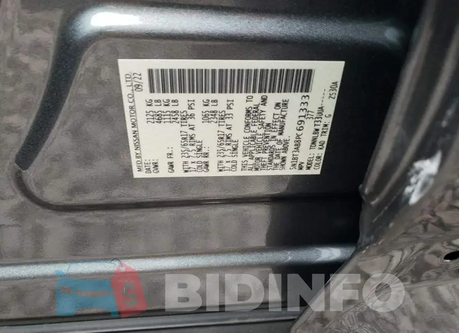 5N1BT3AB8PC691333 Photo# 13