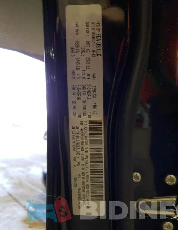 3C4NJCAB8LT108314 Photo# 13