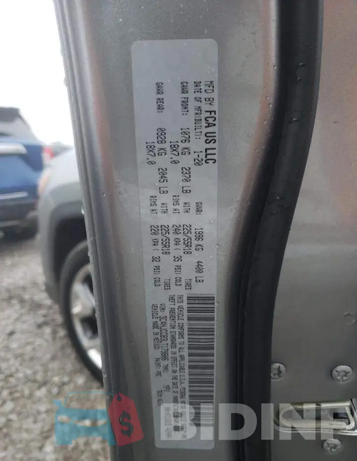 3C4NJCCB3LT179806 Photo# 14