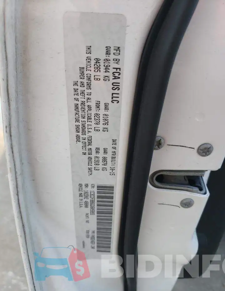 1C3CDFBB6GD605893 Photo# 12