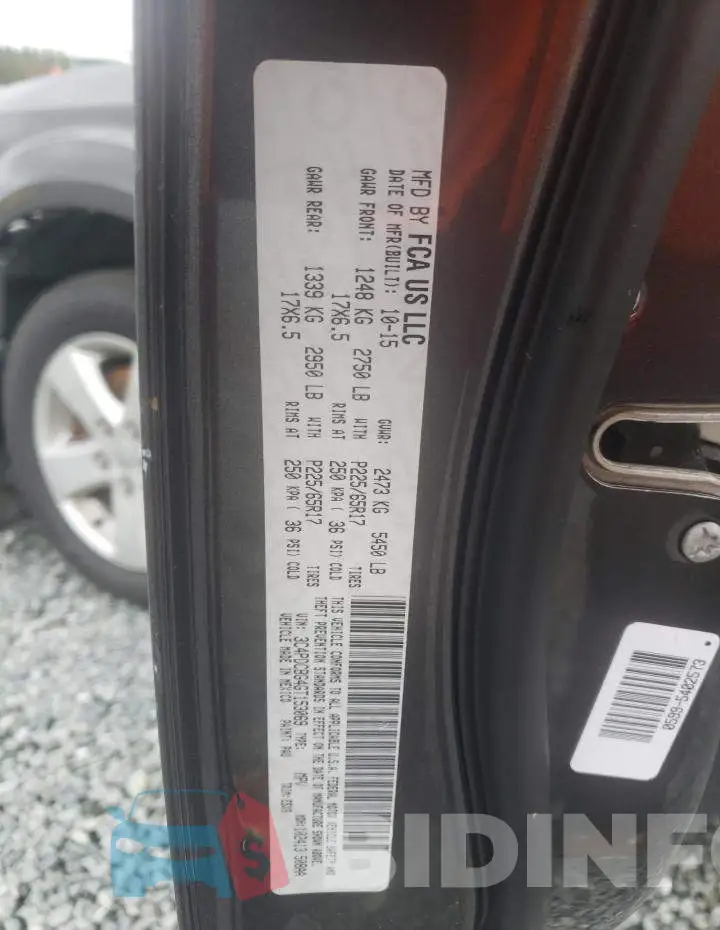 3C4PDCBG4GT153069 Photo# 10