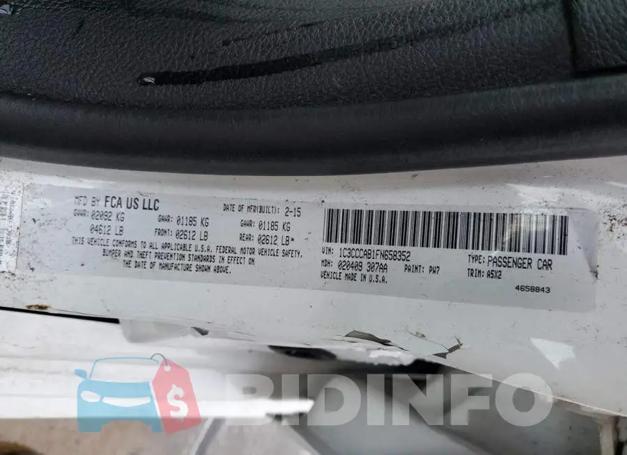 1C3CCCAB1FN658352 Photo# 12