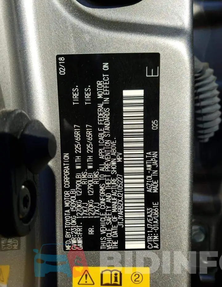 JTJYARBZXJ2105227 Photo# 12