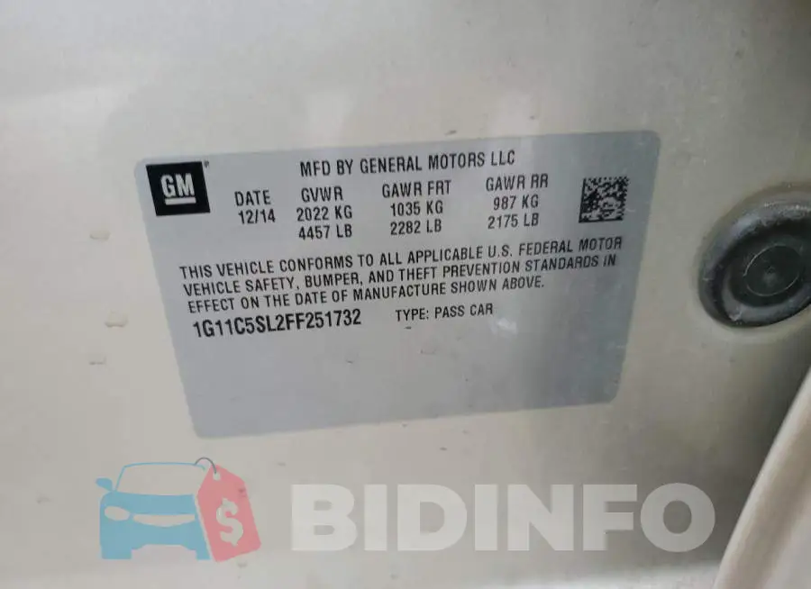 1G11C5SL2FF251732 Photo# 12