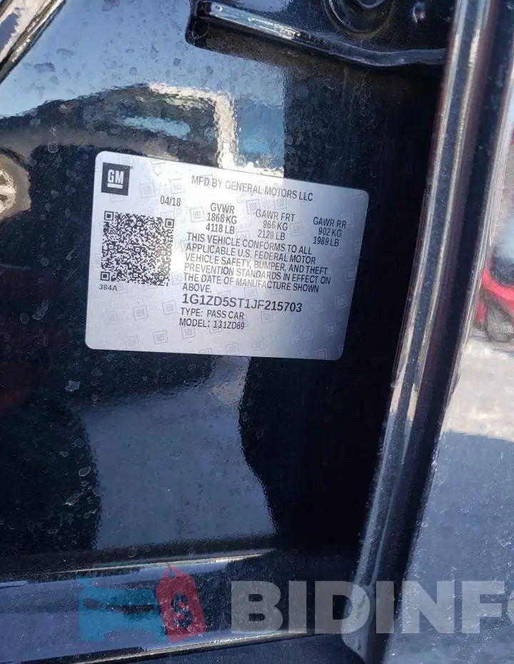 1G1ZD5ST1JF215703 Photo# 12