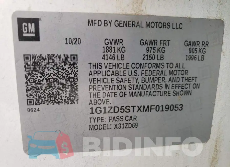 1G1ZD5STXMF019053 Photo# 10