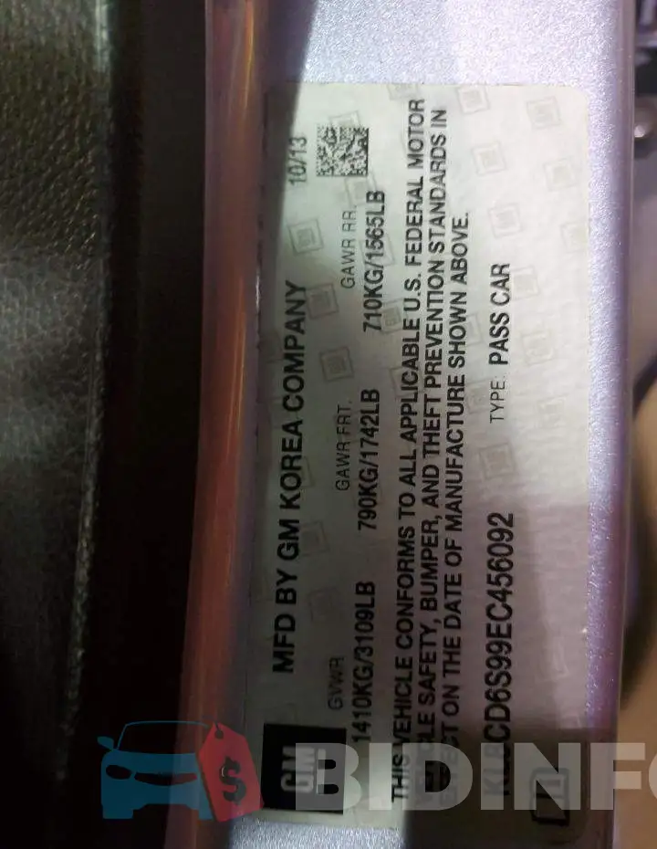 KL8CD6S99EC456092 Photo# 12