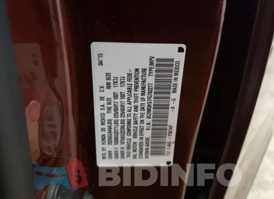 3CZRM3H57FG702277 Photo# 13