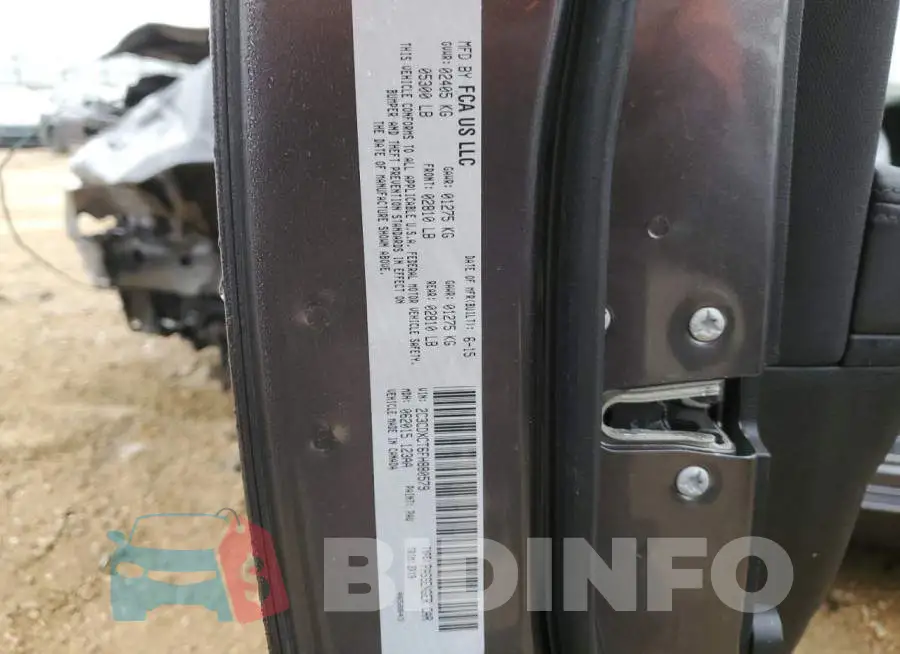 2C3CDXCT6FH880579 Photo# 13
