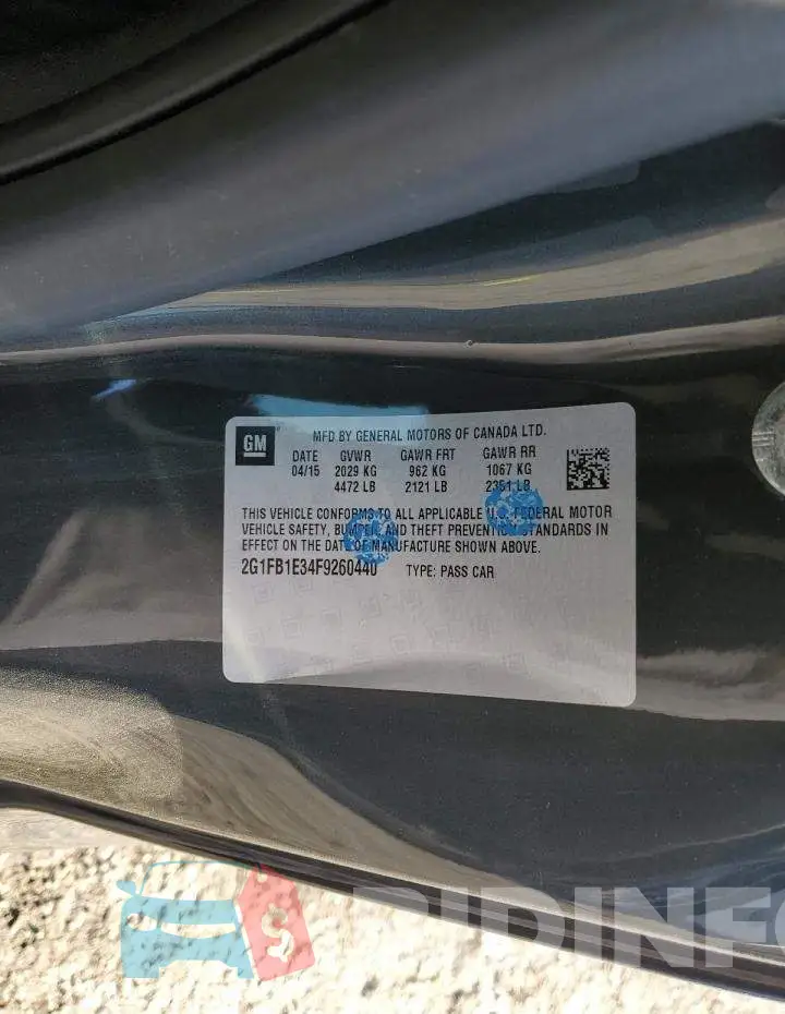 2G1FB1E34F9260440 Photo# 12