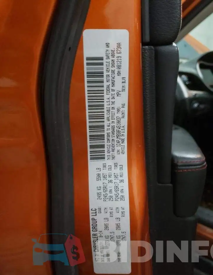 1C4PJMBS8FW510037 Photo# 13