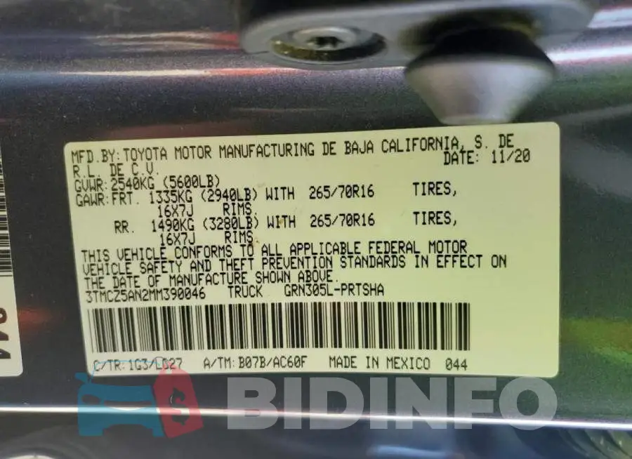 3TMCZ5AN2MM390046 Photo# 12