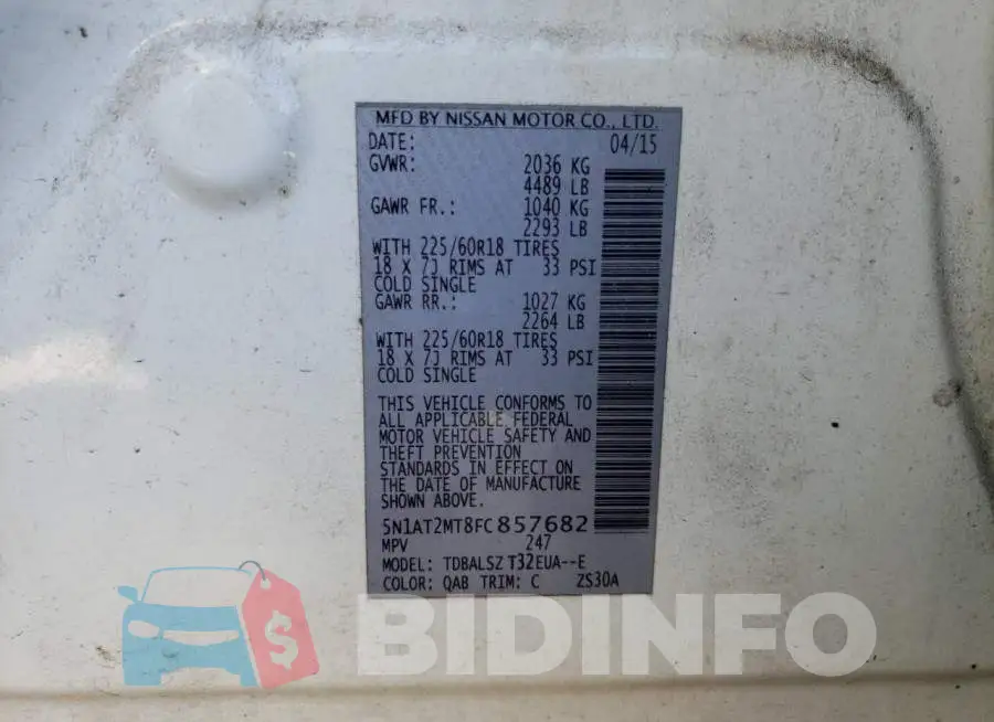 5N1AT2MT8FC857682 Photo# 12