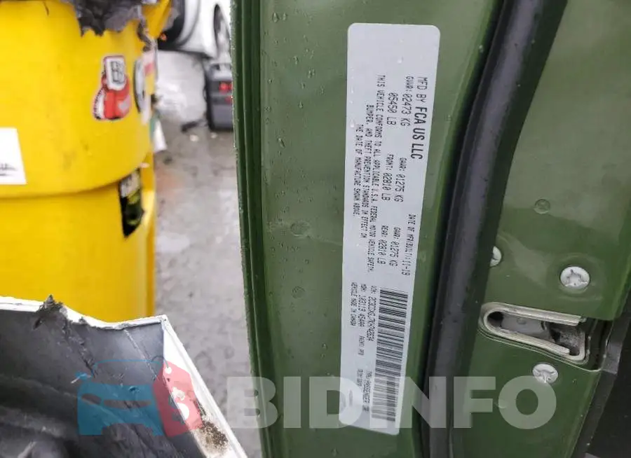 2C3CDXGJ7KH742634 Photo# 12