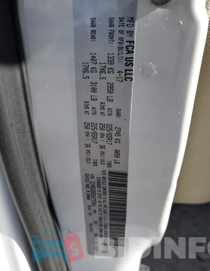 2C4RDGBG5HR755841 Photo# 13