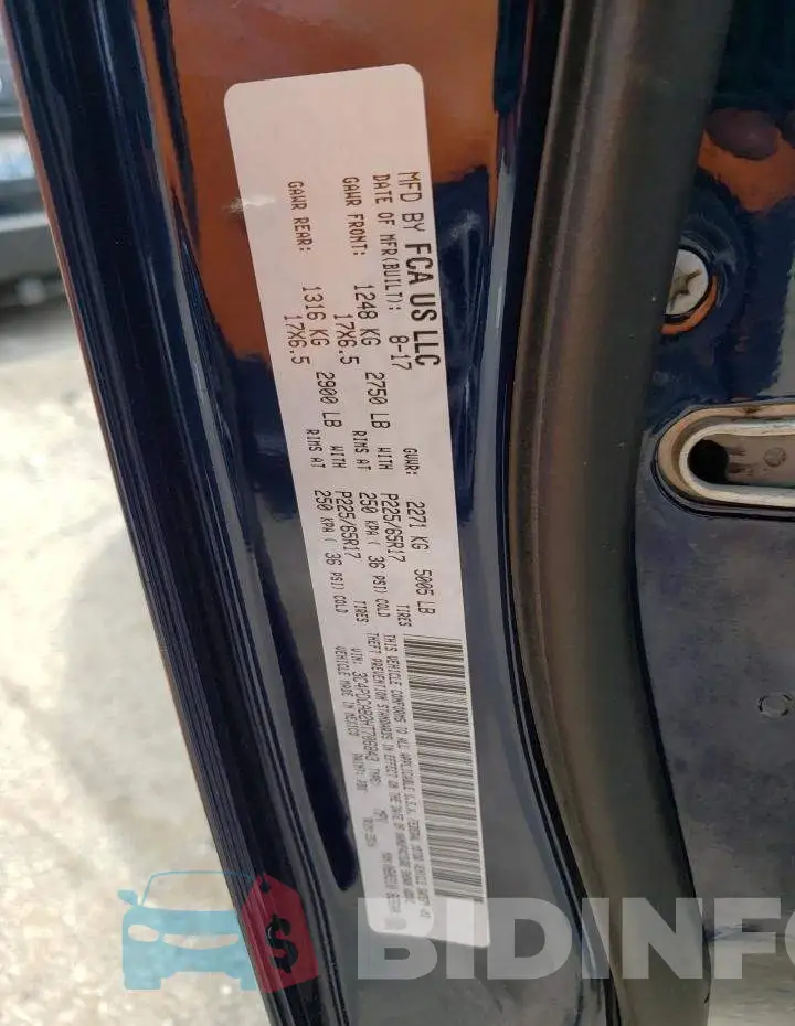3C4PDCAB2HT706843 Photo# 10