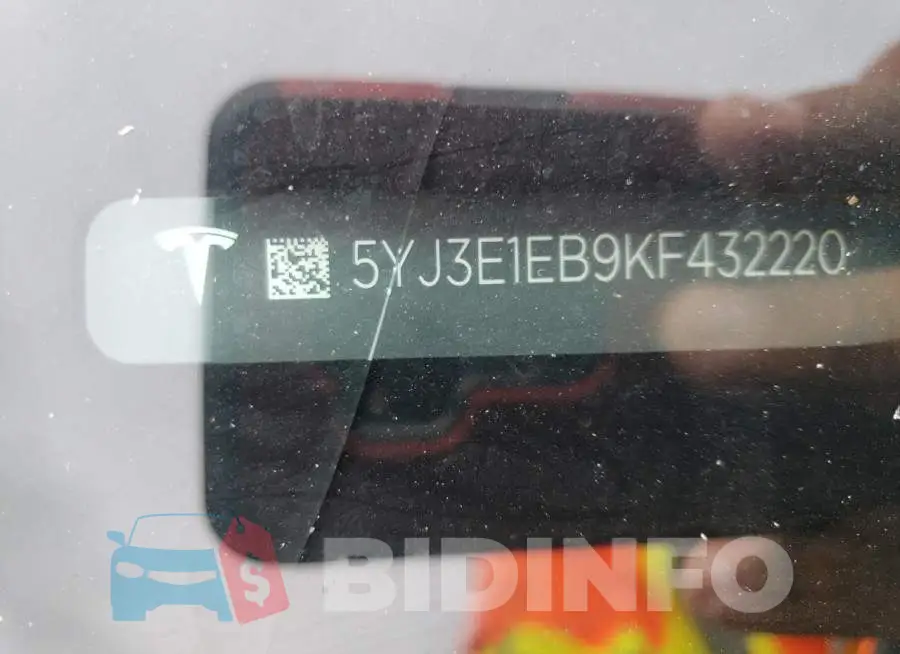 5YJ3E1EB9KF432220 Photo# 12